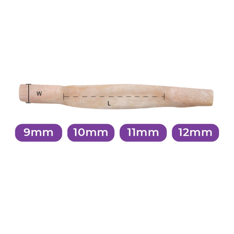 Patellar Ligament (BTB),
Pre-Shaped (middle-third)